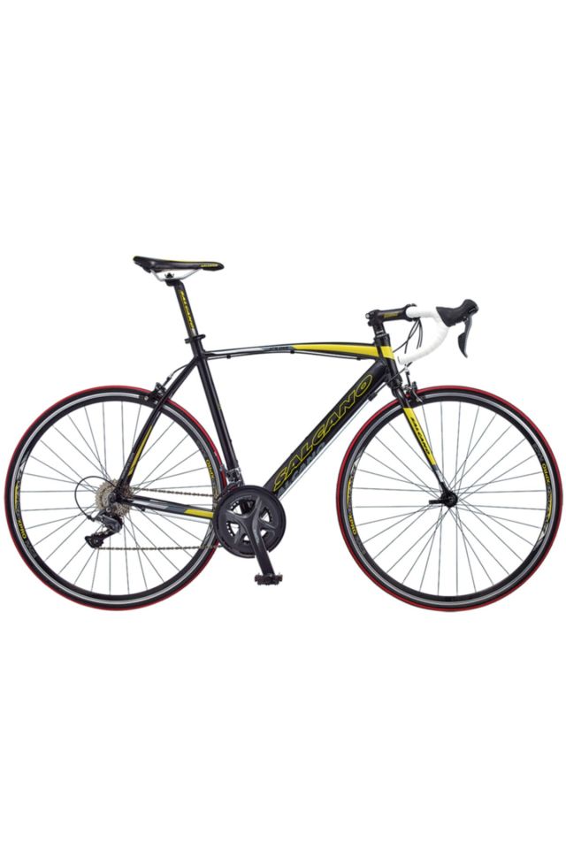Salcano XRS 33 105 Shimano Yarış Bisikleti siyah sarı 51 kadro