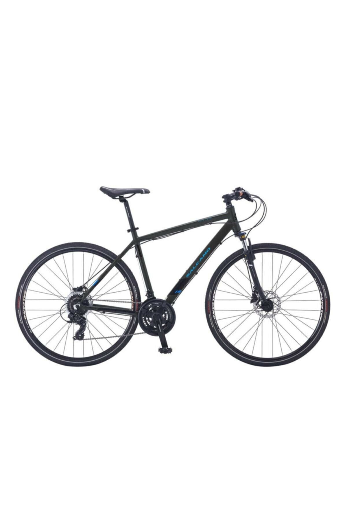 Salcano City life 21s HD Şehir ve Gezi Bisikleti Siyah-Mavi 18''