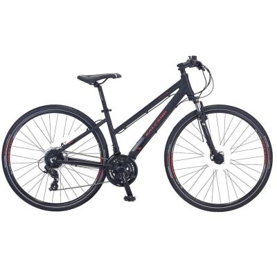 Salcano City life 21s Unisex V Fren Full Shimano 21 Vites Şehir ve Gezi Bisikleti siyah