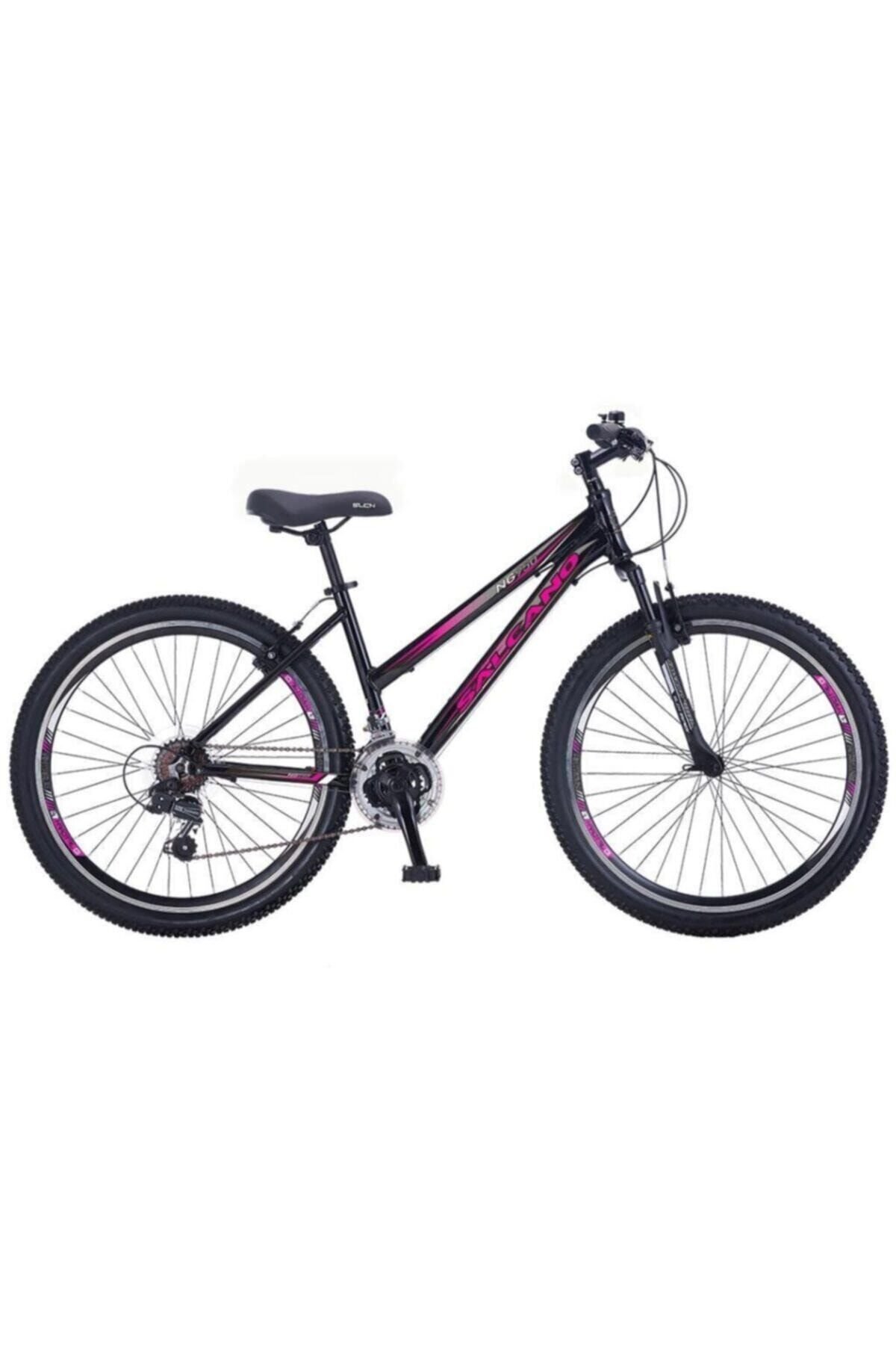 Salcano ng 950 24 V lady Genç Kadın bisikleti siyah-Gri- pembe