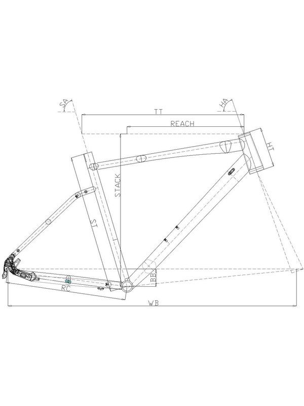 Carraro Sportive 330 Bisiklet Deore 30 Vites Hd Mat Koyu Gri-Haki (52CM)