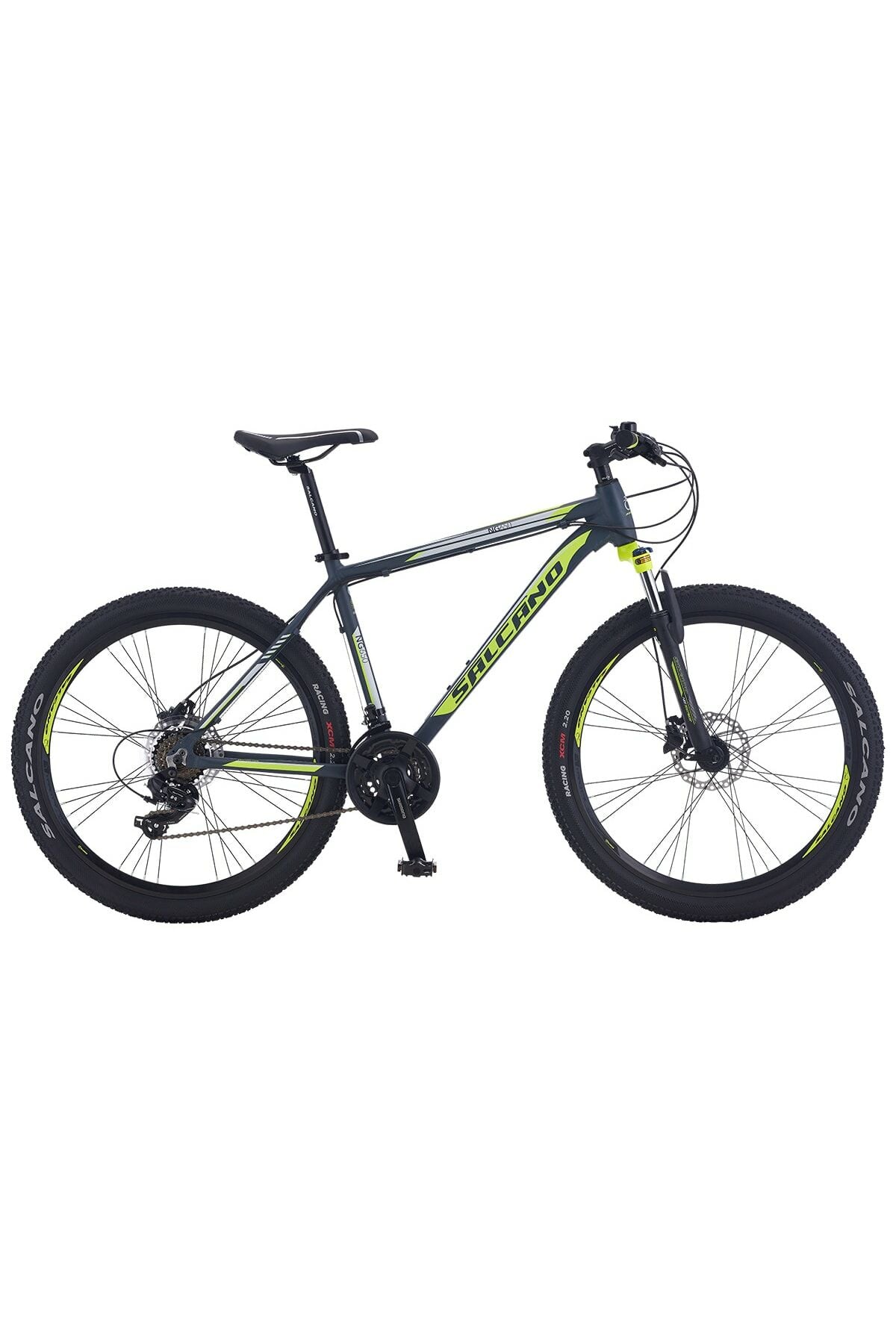 Salcano NG 650 27,5 HD Hidrolik Disk fren 21 Vites Full Shimano Dağ Bisikleti 46cm siyah sarı