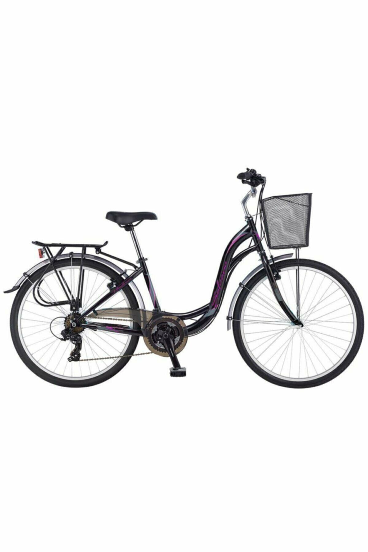 Salcano Bodrum 24 Jant Kadın-Kız Şehir Bisikleti 21 vites  Shimano Mor