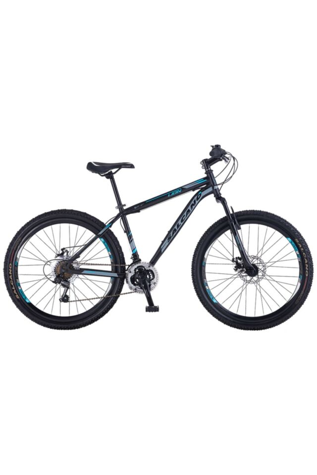salcano lion 26 hd 15'' hidrolik disk fren mat siyah lacivert