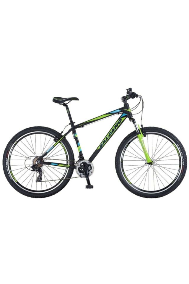 SALCANO Ng777 24 JANT DAĞ BİSİKLETİ V FREN (YENİ NG750) Shimano 21 Vites siyah yeşil