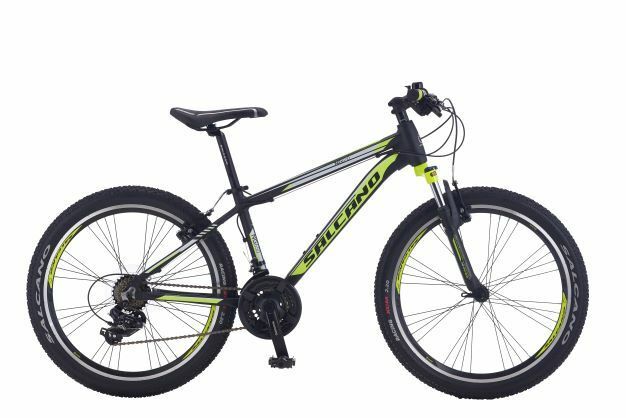 Salcano NG 650 24 JANT V FREN 21 VİTES DAĞ Bisikleti siyah sarı