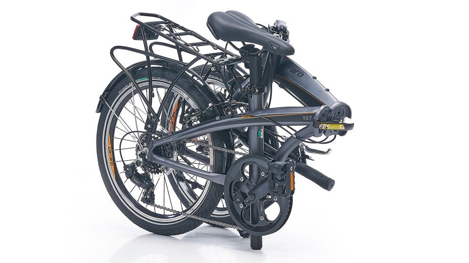 Carraro Flexi 107 20 Jant 7 Vites İtalyan Katlanır Bisiklet füme FÜME