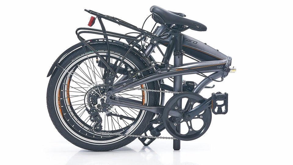 Carraro Flexi 107 20 Jant 7 Vites İtalyan Katlanır Bisiklet füme FÜME