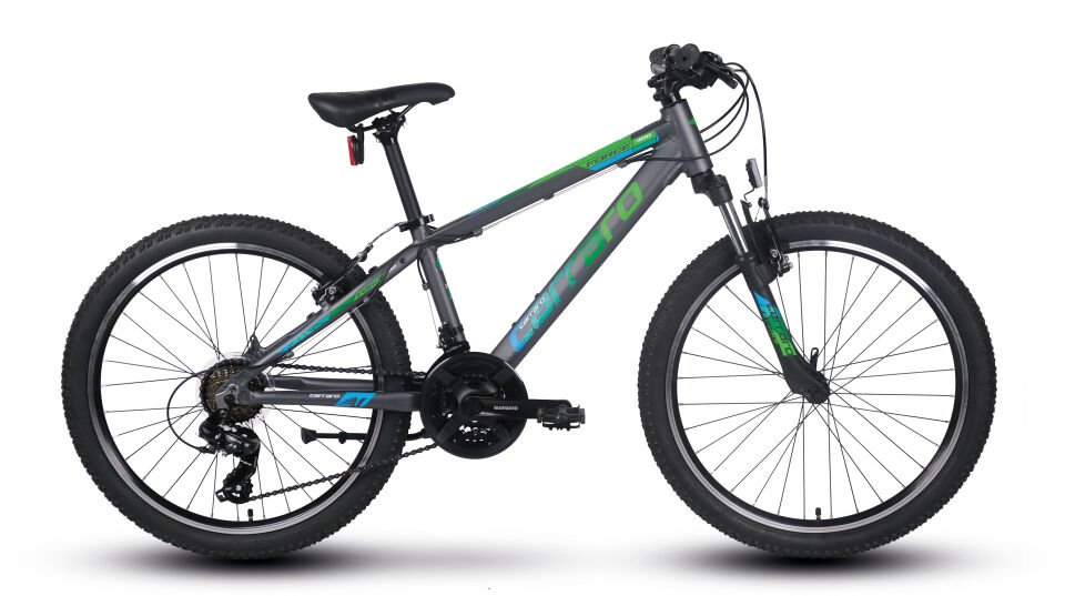Carraro Force 200 20 Jant Full Shimano aluminyum Çocuk Dağ Bisikleti antrasit