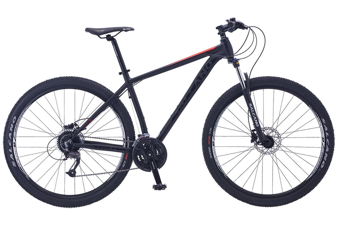 Salcano Insomnia 29 Jant Dağ Bisikleti Full Shimano 27 Vites 21'' Kadro Siyah