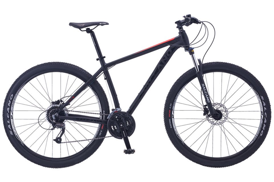 Salcano Insomnia 29 Jant Dağ Bisikleti Full Shimano 27 Vites 21'' Kadro Siyah