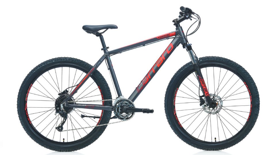 Carraro Force 950 Dağ Bisikleti 29 Jant Hidrolik Disk Fren Shimano Altus 24 Vites 52 cm antrasit kırmızı