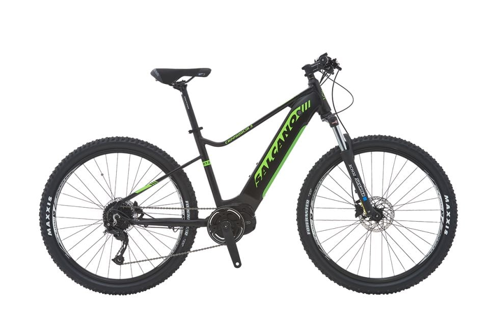 Salcano Cappadocıa 3 Elektrikli Dağ Bisiklet Hidrolik Disk fren Shimano Acera Siyah