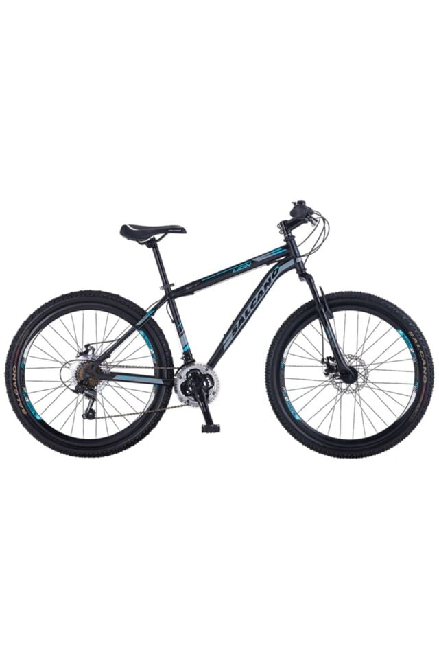 salcano lion 26 hd 15'' hidrolik disk fren mat siyah lacivert