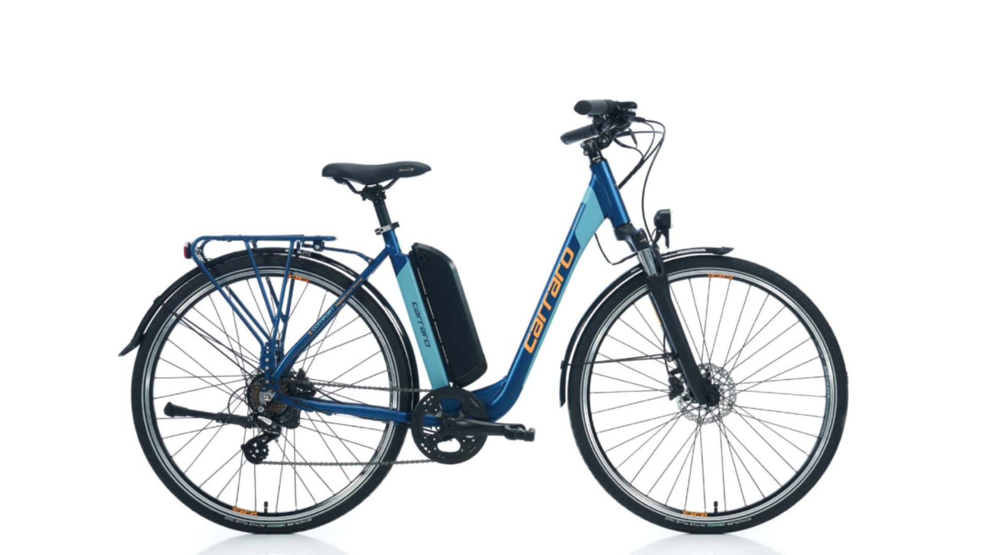 Carraro E-Comfort 2.1 Elektrikli Bisiklet 47 Kadro navy mavi