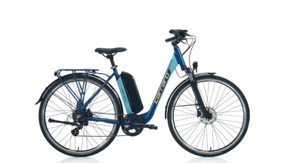 Carraro E-Comfort 2.1 Elektrikli Bisiklet 47 Kadro navy mavi