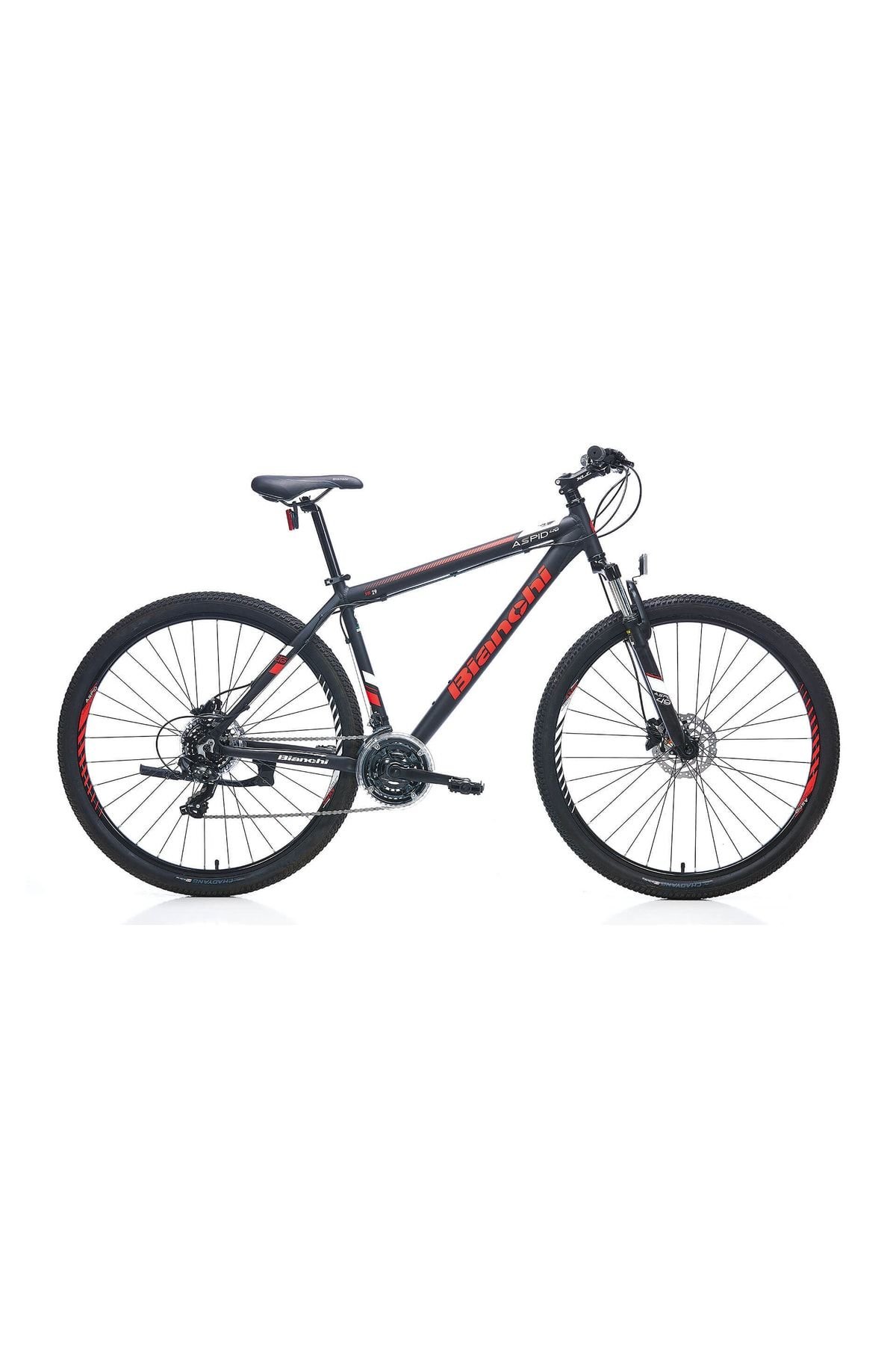 Bianchi Aspid 49 29 Jant Hidrolik Disk Fren Dağ Bisikleti - Shimano 21 Vites Siyah Kırmızı