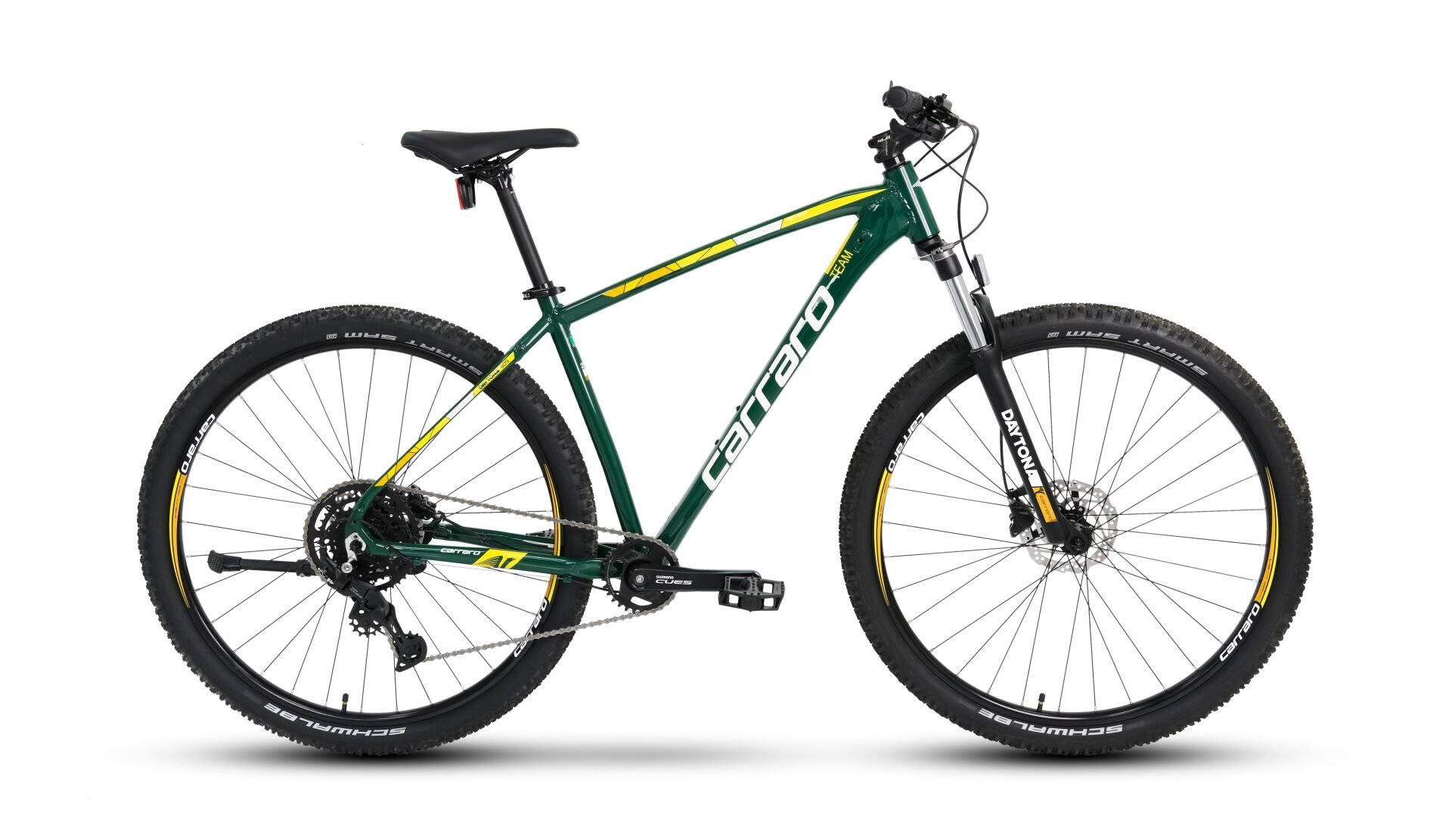 Daytona 909 29 jant 9-Vites Shimano Hidrolik Disk fren Dağ Bisikleti 52 kadro koyu yeşil