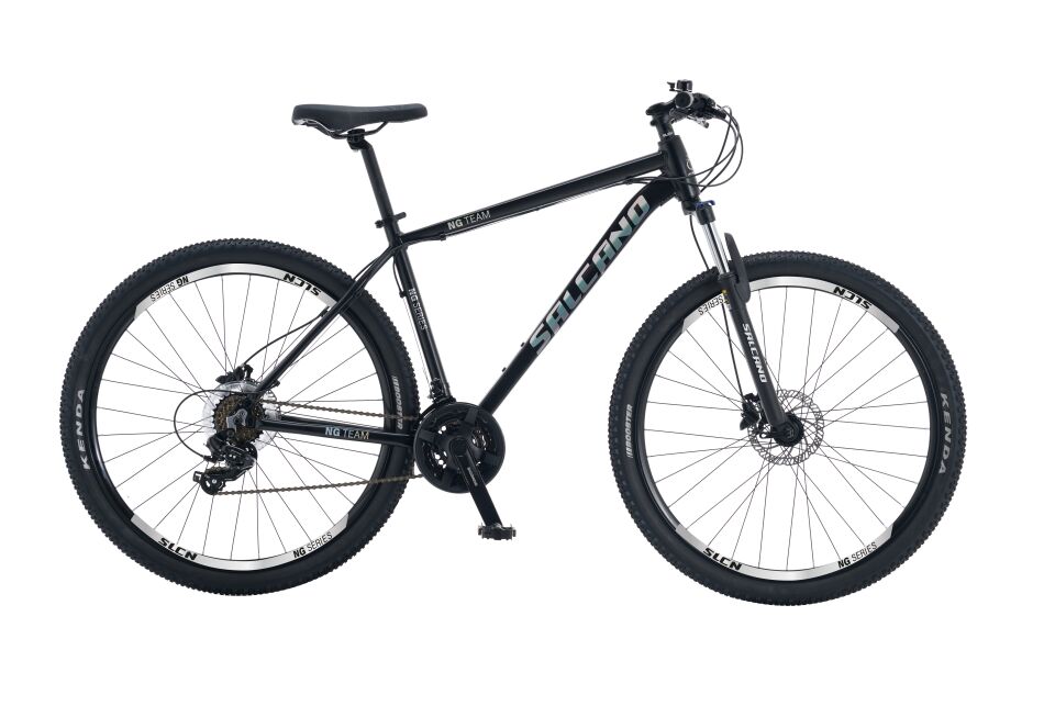 Salcano TEAM 200 29 Jant HD Hidrolik Disk Fren Full Shimano 21 Vites Dağ Bisikleti 19'' gri