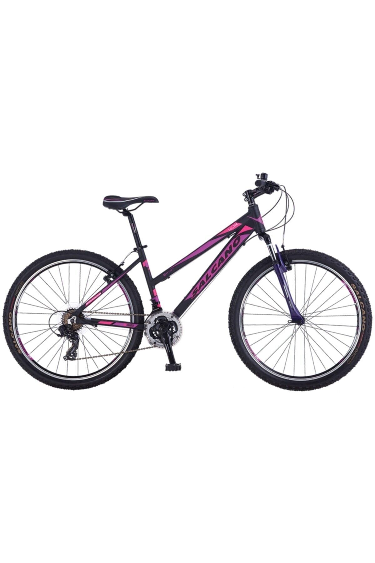 Salcano NG 750 26 V Lady Shimano 21 Vites Kadın Bisikleti siyah mor
