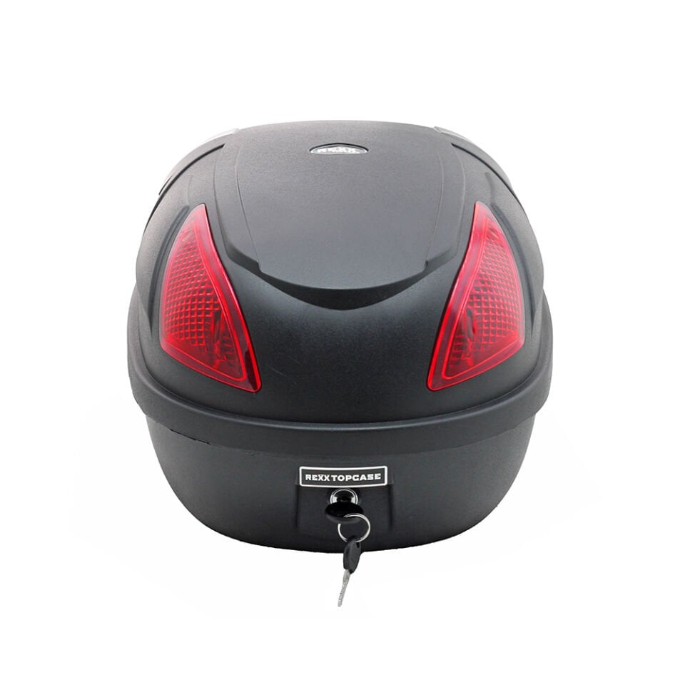 Elektrikli Bisiklet E-Bike Bisiklet Port Bagaj Arka çanta Kilitli Siyah 17 lt