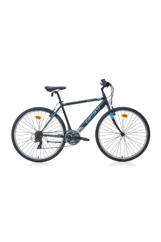 CARRARO ACTIVE 280 Şehir Gezi Bisikleti  28'' Jant Shimano 21 vites 52 cm kadro siyah mavi