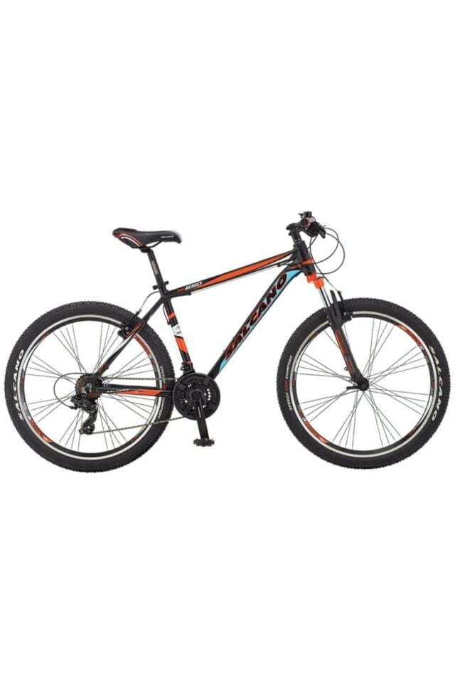 Salcano NG 650 29 Jant V Fren Full Shimano 21 Vites Dağ Bisikleti Siyah turuncu Turkuaz