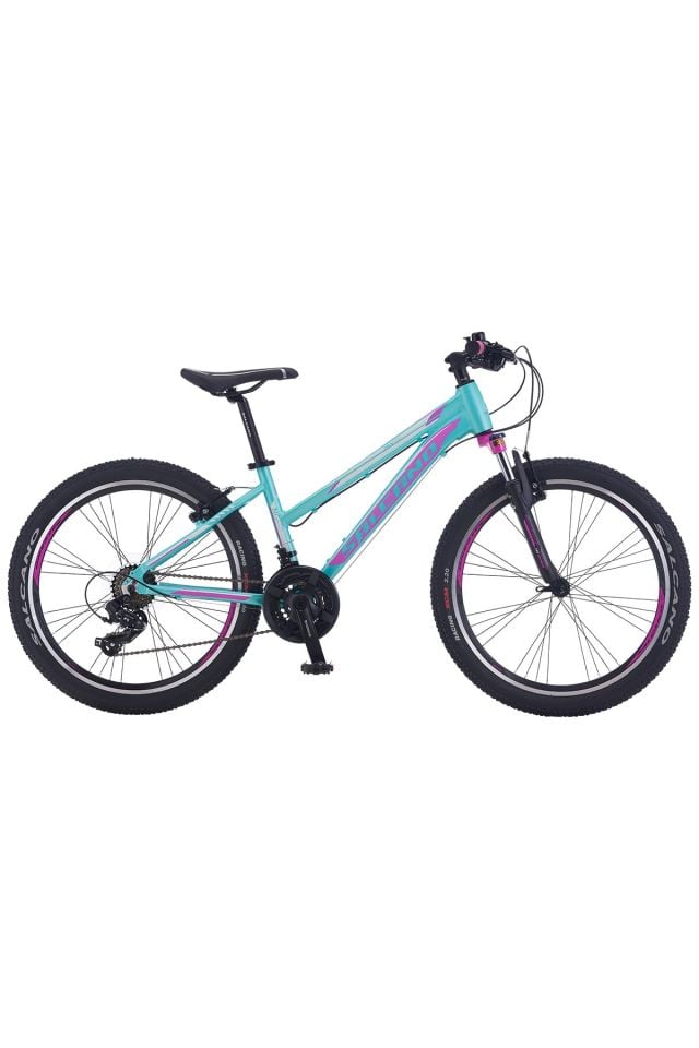 Salcano NG 650 26 V Lady Full Shimano 21 Vites Kadın Dağ Bisikleti turkuaz beyaz