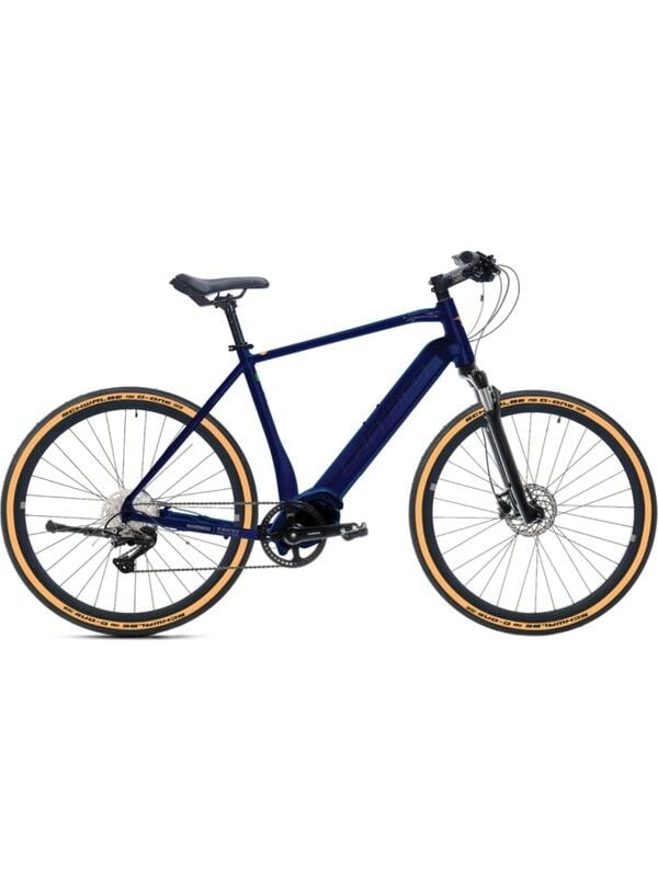 CARRARO E-Sportive X Elektrikli Bisiklet Hidrolik disk 10V-HD Lacivert 52 kadro
