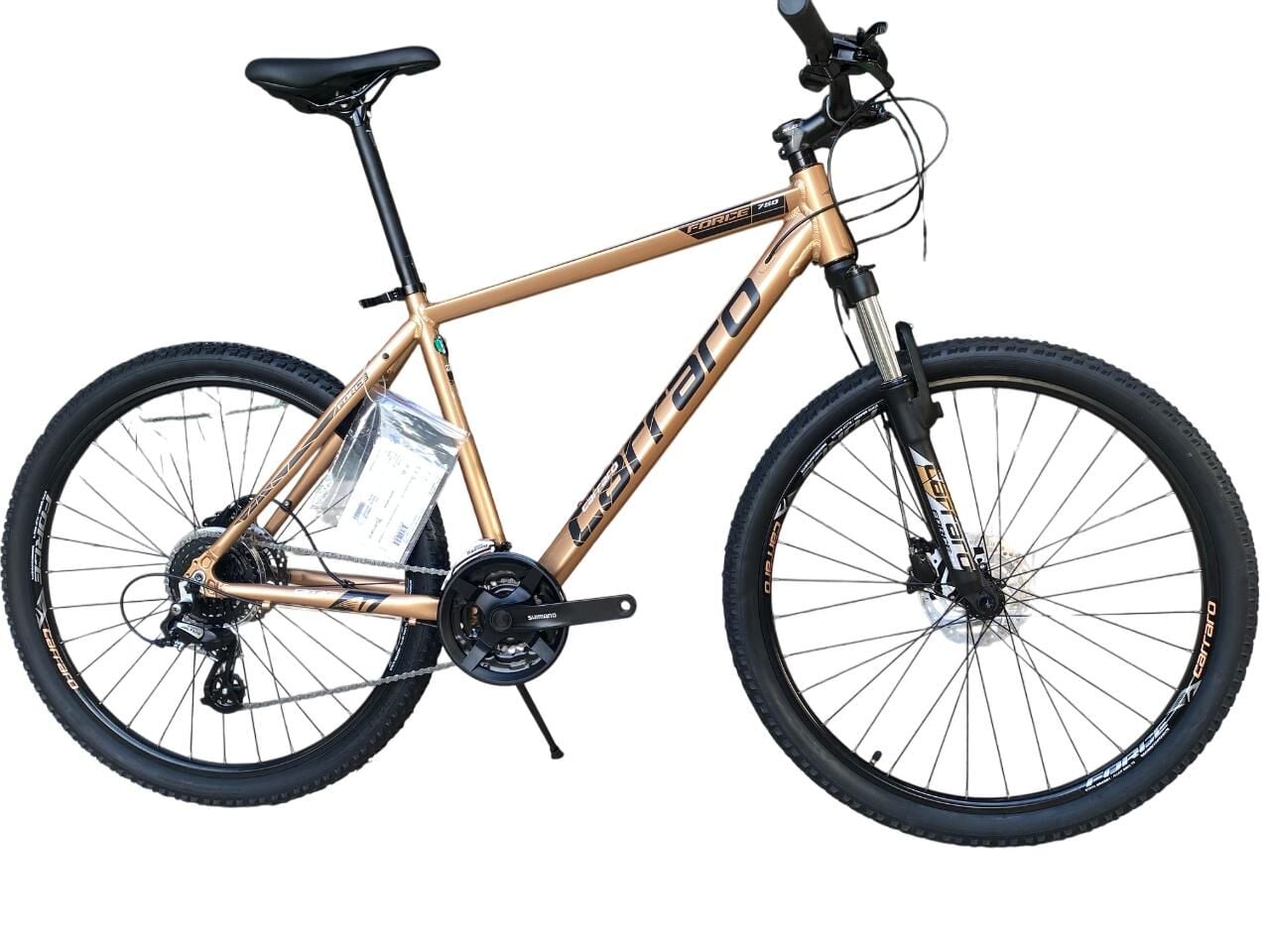 Carraro Force 750 Dağ Bisikleti  27,5 Jant Hidrolid disk fren Shimano Altus 24 Vites 38cm bronz