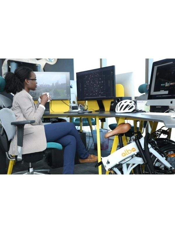 Alba Fold 2 36V 7.8AH 20 Jant Katlanır Elektrikli Bisiklet Beyaz NFC 2025 el gazlı