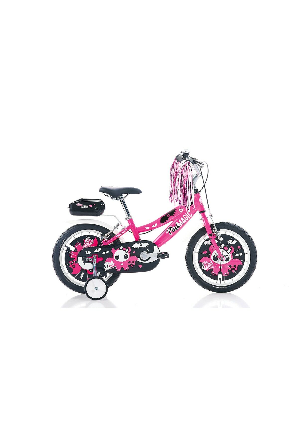 Bianchi Pink Magic 14 jant Hafif Aluminyum kadro kız bisikleti
