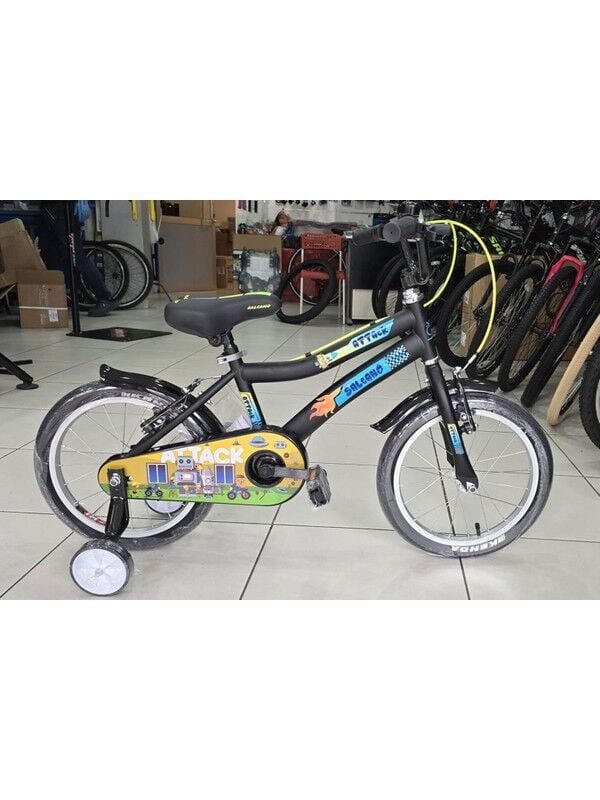 Salcano Attack 16 Jant Çocuk Bisikleti siyah