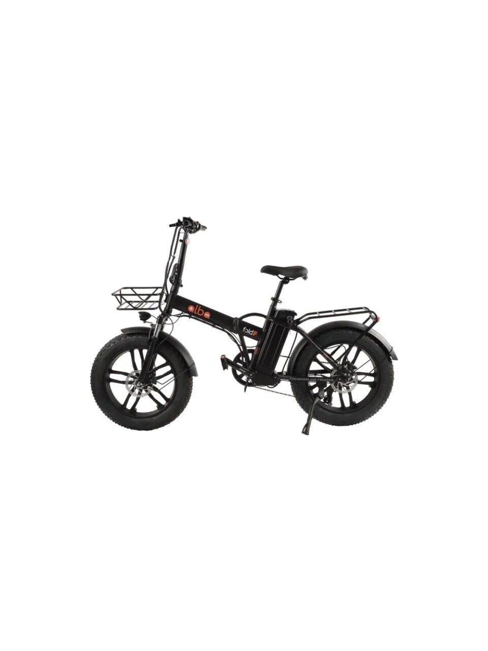 Alba Fold F ELEKTRİKLİ BİSİKLET 48W 10 Ah (480WH) Batarya kalın lastik gaz kollu, 500watt siyah