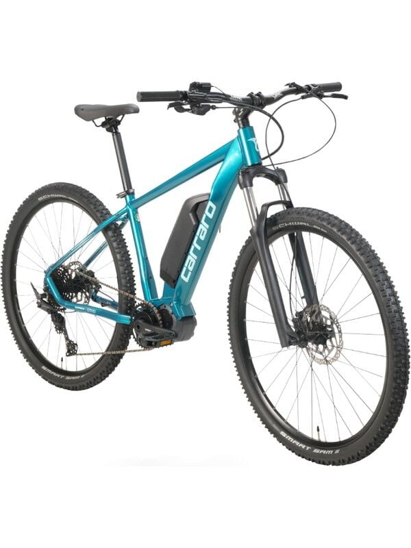 Carraro Vector 9.1 Elektrikli Bisiklet 29'' jant Hidrolik Fren Full Shimano motor Petrol Yeşil