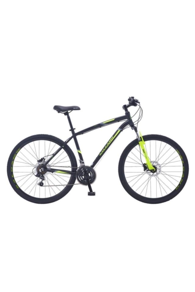 Salcano City Explorer 21 Vites V fren 19''gezi şehir bisikleti SİYAH SARI
