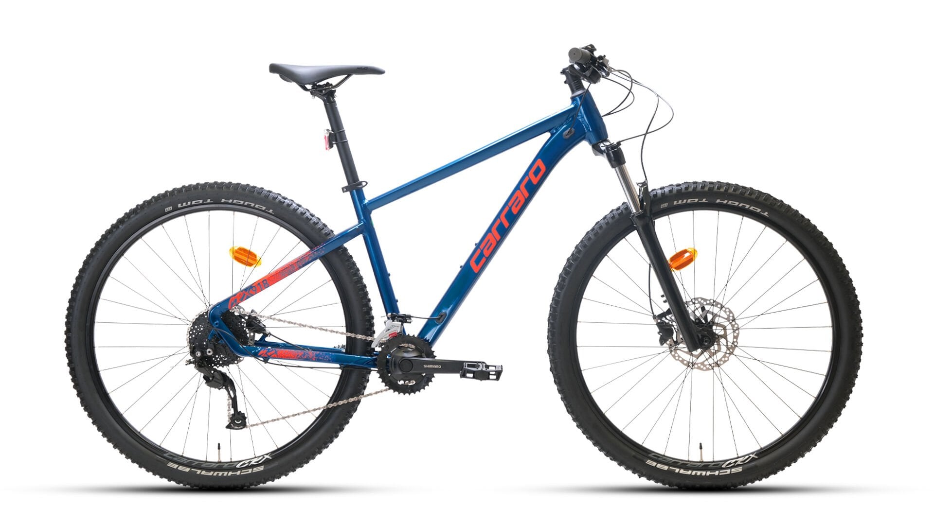 Carraro CRX 928 Dağ Bisikleti hidrolik disk 29''Jant Shimano CUES 2X18 Vites mavi 52 kadro