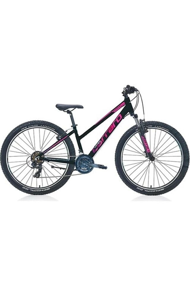 CARRARO FORCE 601 KADIN Bisikleti - shimano 21 vites- siyah fuşya
