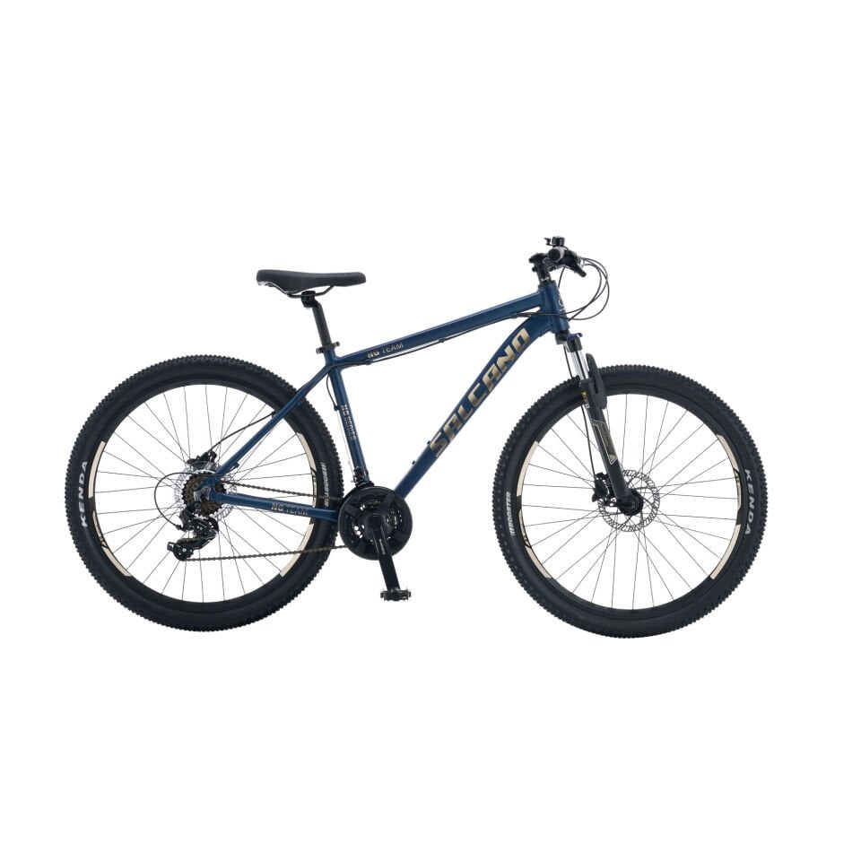 Salcano NG 300 27.5 Jant MD Mekanik Disk Fren Full Shimano 21 Vites Dağ Bisikleti 46 cm mavi