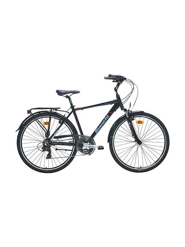 Bianchi Travel 504 V Fren 28 Jant Şehir Bisikleti siyah kırmızı