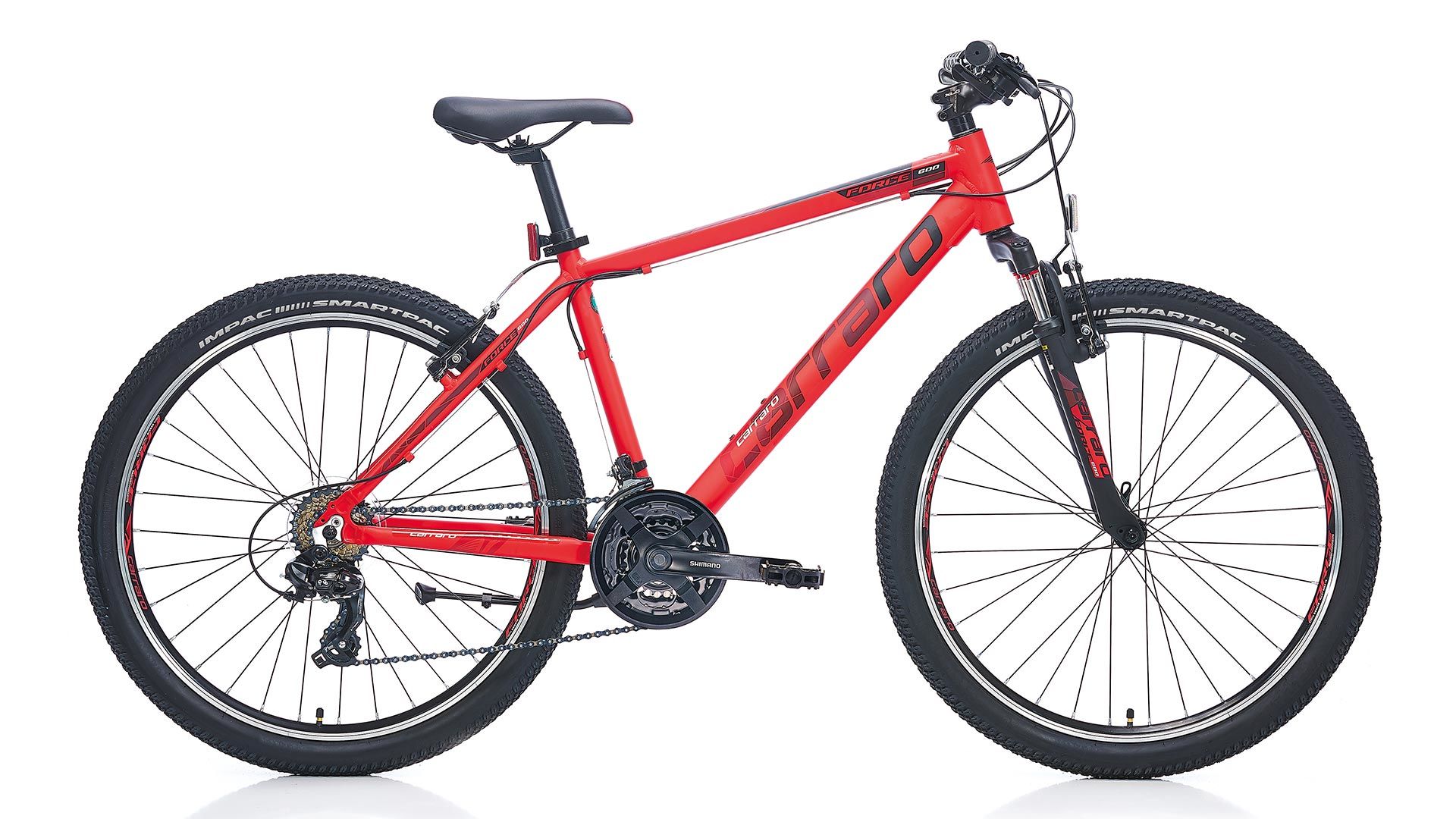 Carraro Force 900 29'' jant Shimano 21 Vites Dağ Bisikleti kırmızı siyah 44