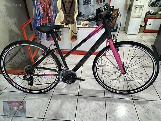 Sportıve 322 28 Jant 21-Vites Kadın Şehir Bisikleti  Mat Mürdüm-pembe 48