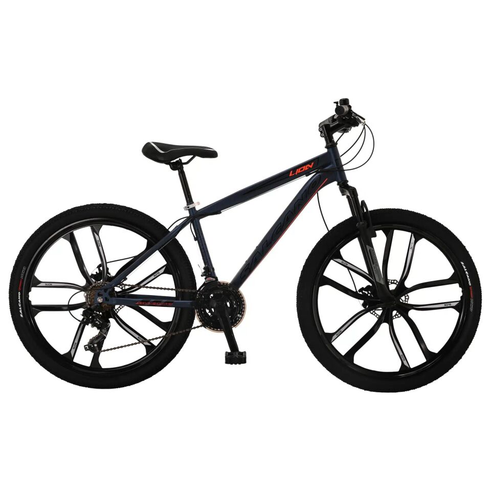 salcano lion 26 Mono md Dağ Bisikleti 15'' kadro mekanik disk fren ALUMİNYUM JANT