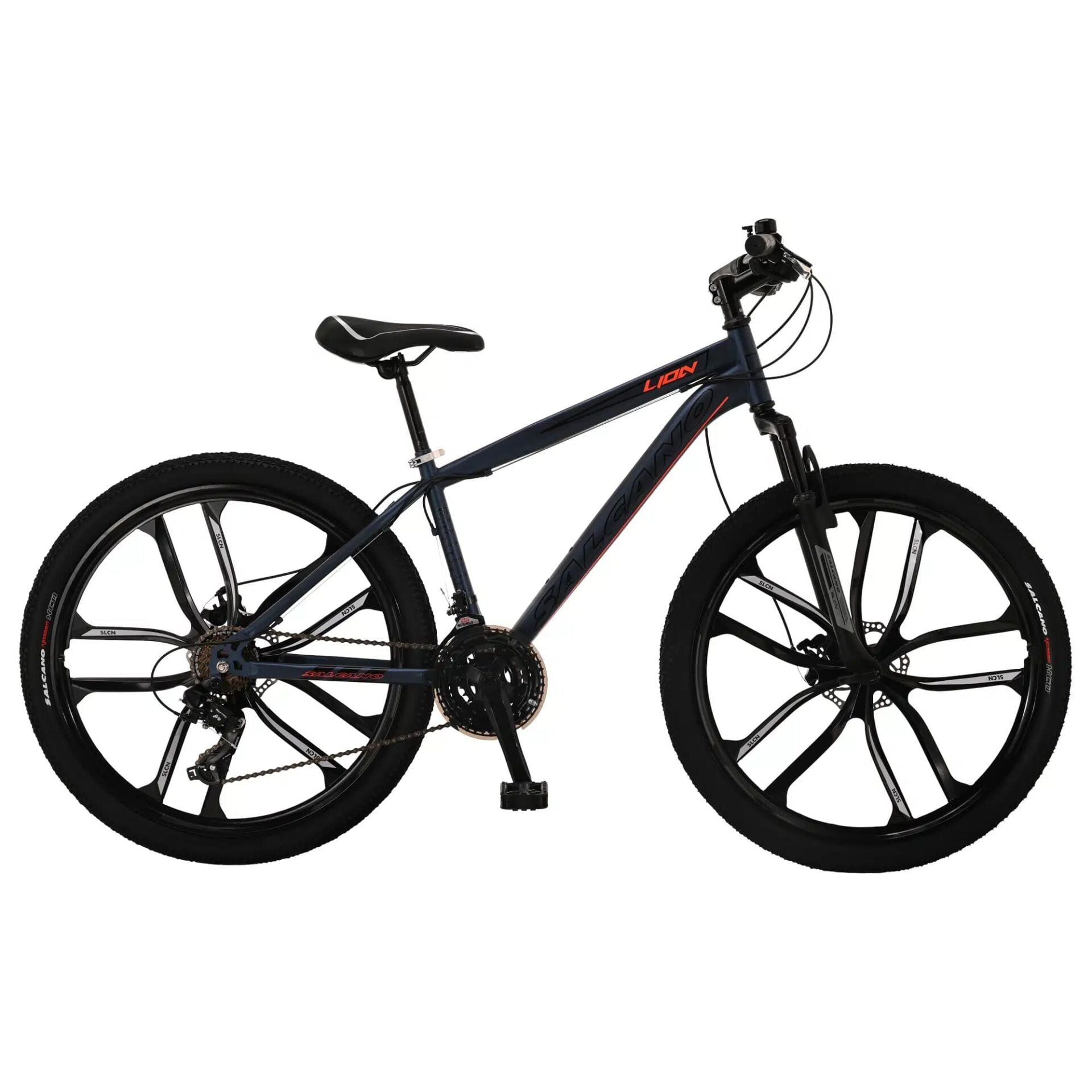 salcano lion 26 Mono md Dağ Bisikleti 15'' kadro mekanik disk fren ALUMİNYUM JANT azur mavi