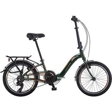 Salcano slcn 200 V katlanır bisiklet Aluminyum hafif haki renk