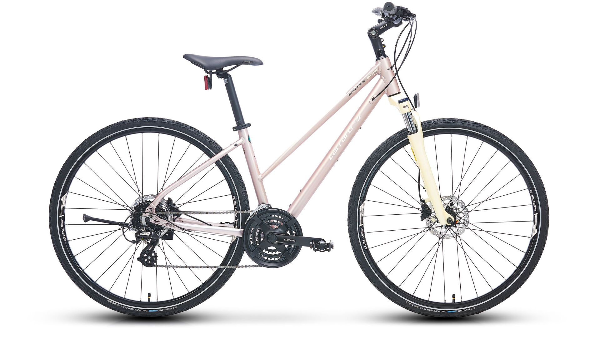 Carraro Sportive 226 Kadın Şehir Bisikleti 24 Vites Hidrolik Disk Full Shimano 46 cm