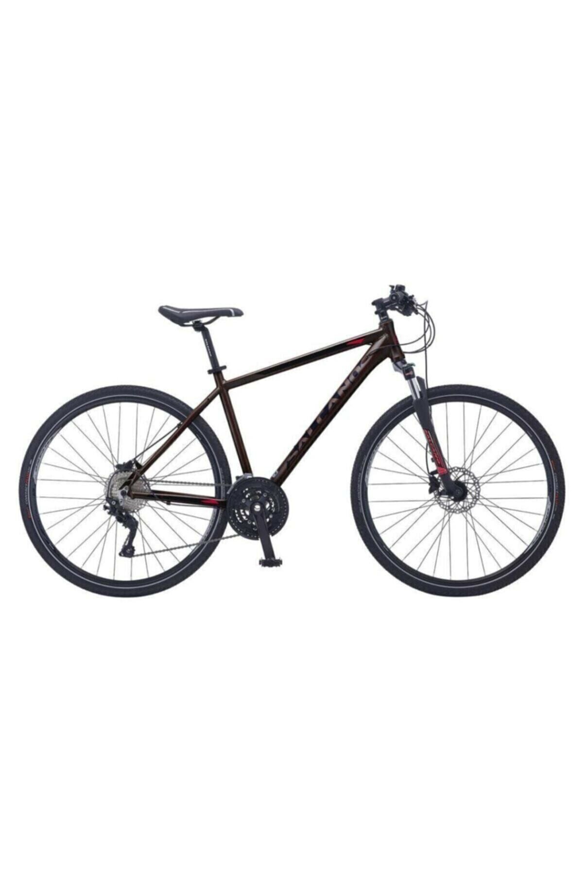 Salcano City Sport 30 Vites HD Shimano Deore 21'' Siyah Sarı Gezi Bisikleti