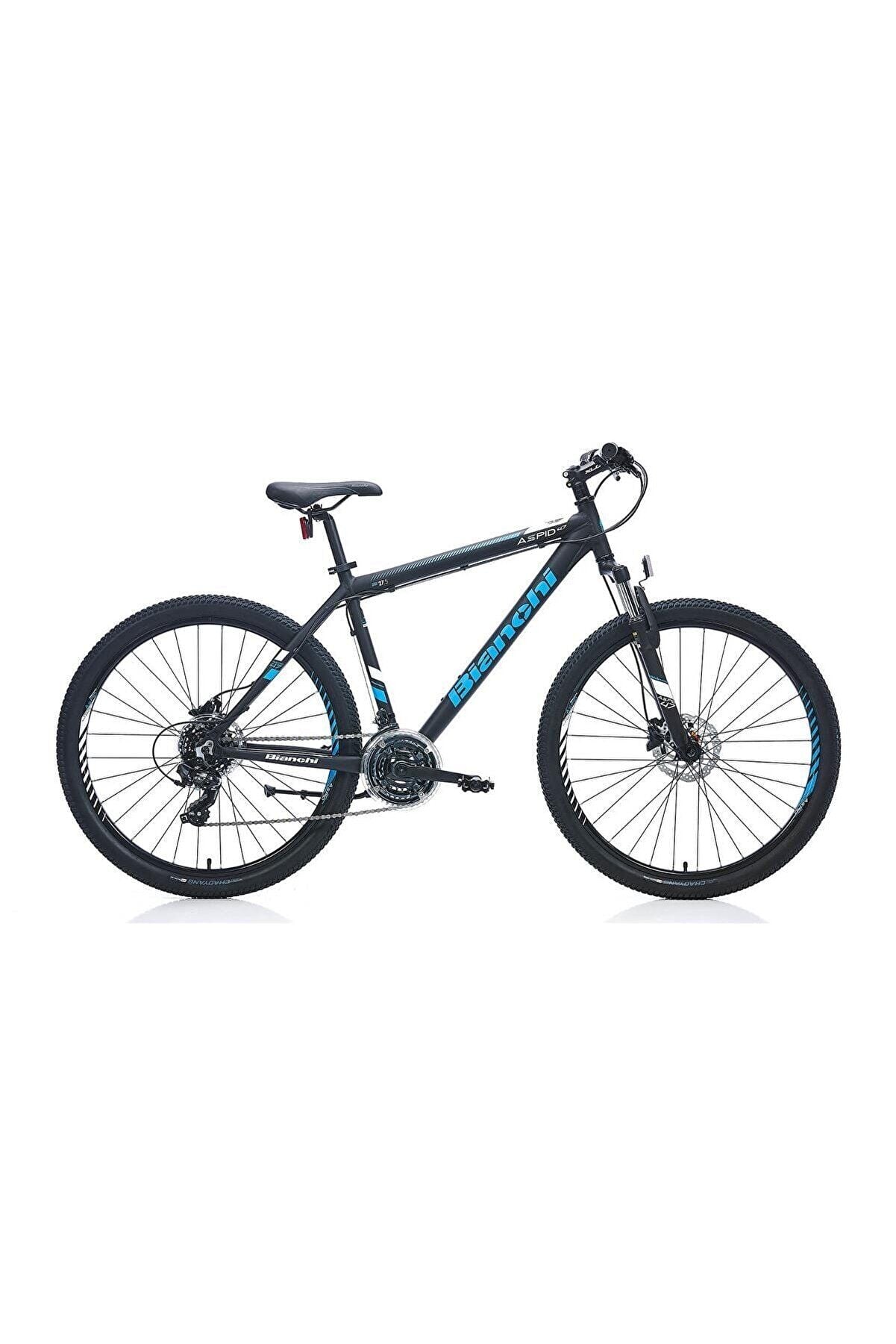 Bianchi Aspid 46 Hidrolik disk Dağ Bisikleti 26 Jant Full Shimano 21 Vites Mat Siyah-mavi
