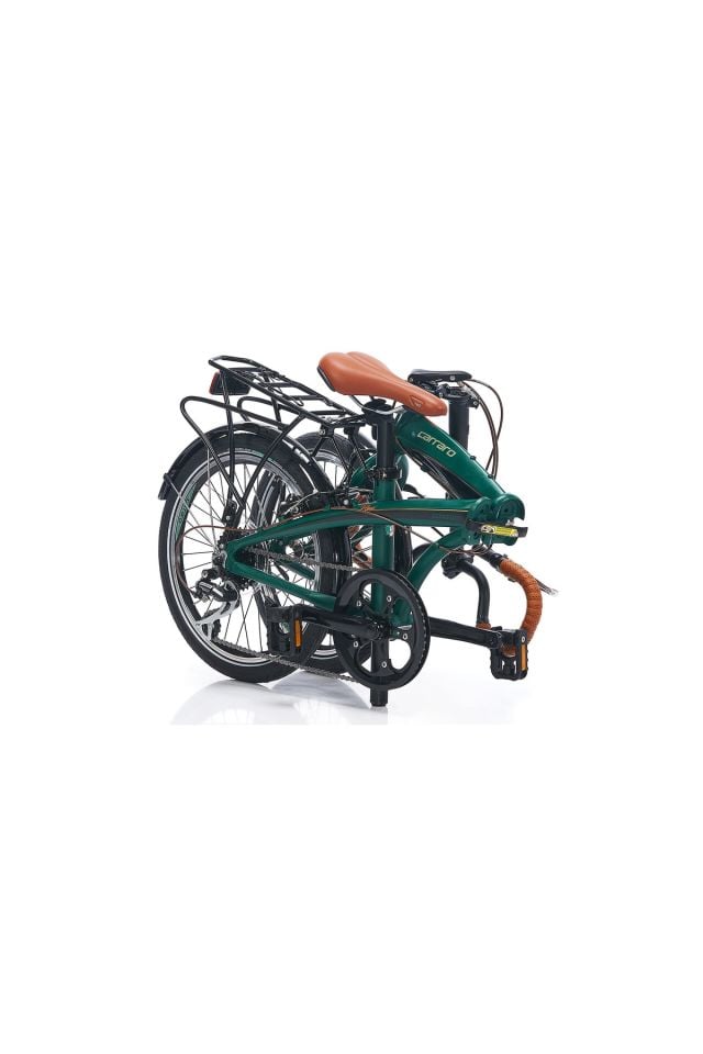 CARRARO FLEXİ COMFORT 8 VİTES FULL SHİMANO katlanabilir Bisiklet Yeşil