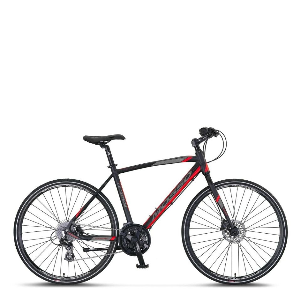 Mosso Legarda 2321 MSM H HİDROLİK DİSK GEZİ ŞEHİR BİSİKLETİ SHİMANO ALTUS 51cm siyah